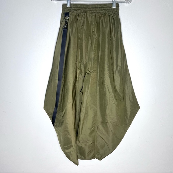 New Ruti The Parachute Wide Leg Pants Olive Green Sz XS - Picture 5 of 9